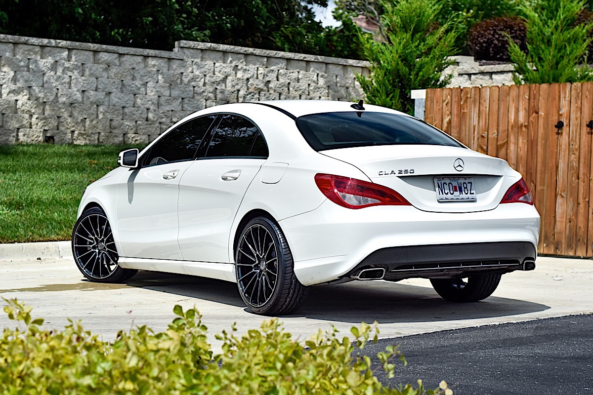 Mercedes-Benz CLA250 with 